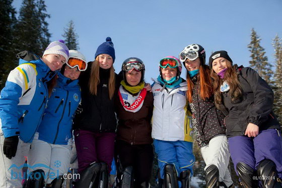 Команда старшої вікової групи – призерки Кубка України зі сноубордингу 30-31 січня 2014 р