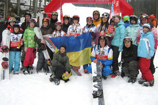Сноубордисти ДЮСШ Екстрім Тернопільської міської ради, ставши переможцем Чемпіонату та Кубка України 2013 року