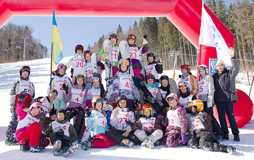 Чемпіонат України зі сноубордингу 2013: сноубордисти ДЮСШ Екстрім