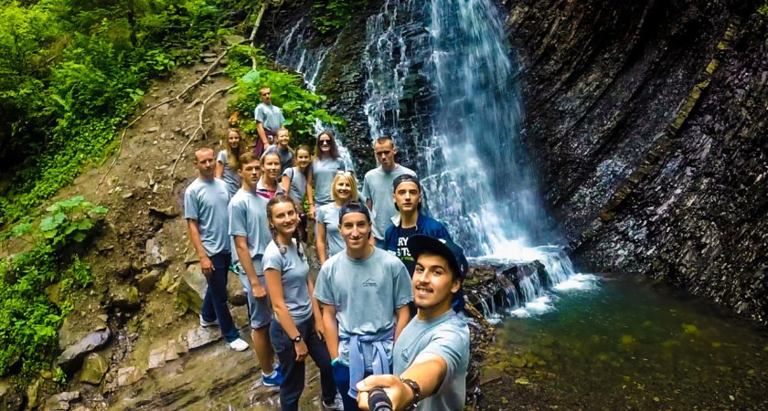 Оздоровлення фрісталістів-«екстремалів» Тернопільської міської ради в карпатському таборі