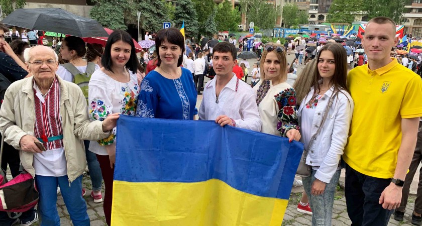 У Тернополі пройшов марш до Дня Герої, в якому взяла участь СДЮСШ «Екстрім»