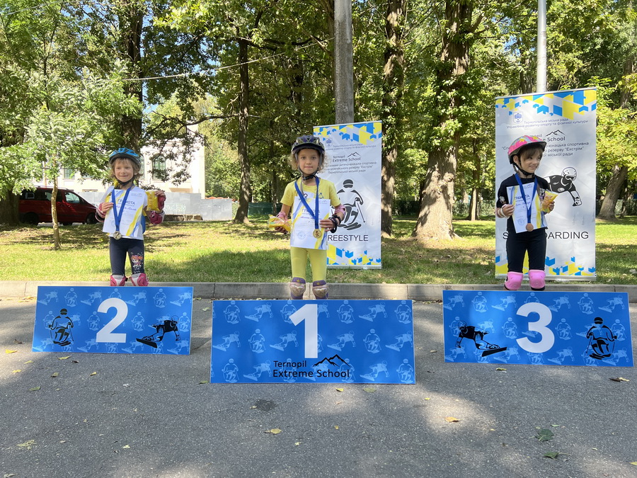 1 етап Кубка міста Тернополя з катання на роликових ковзанах 2025