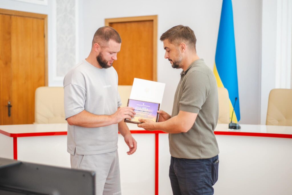 Відзнака Кучера Романа, тренера СДЮСШОР «Екстрім» з нагоди дня тренера 2024