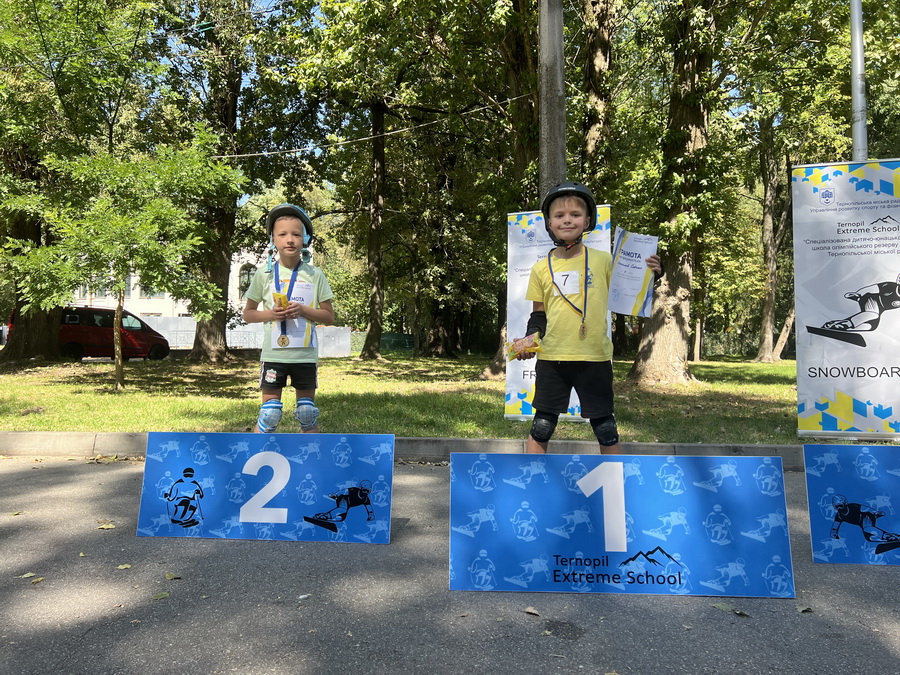 1 етап Кубка міста Тернополя з катання на роликових ковзанах 2025