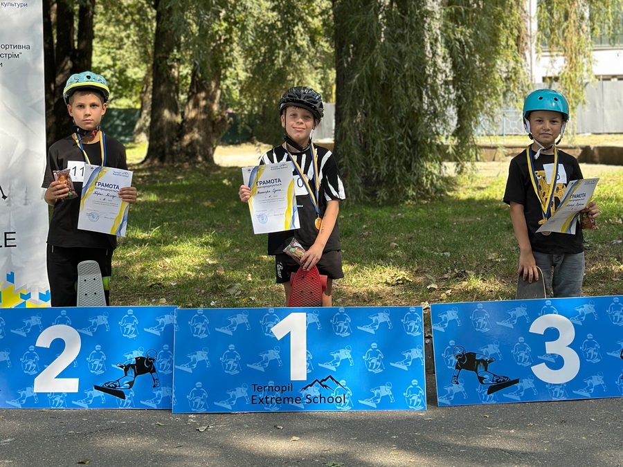 1 етап Кубка міста Тернополя з катання на  скейтах 2025