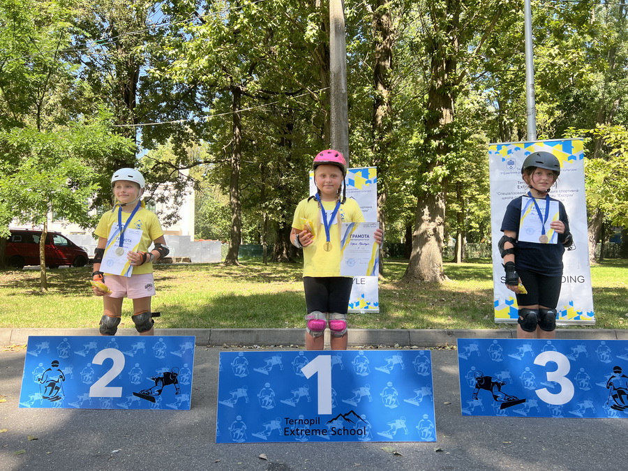 1 етап Кубка міста Тернополя з катання на роликових ковзанах 2025