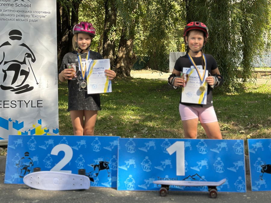 1 етап Кубка міста Тернополя з катання на  скейтах 2025