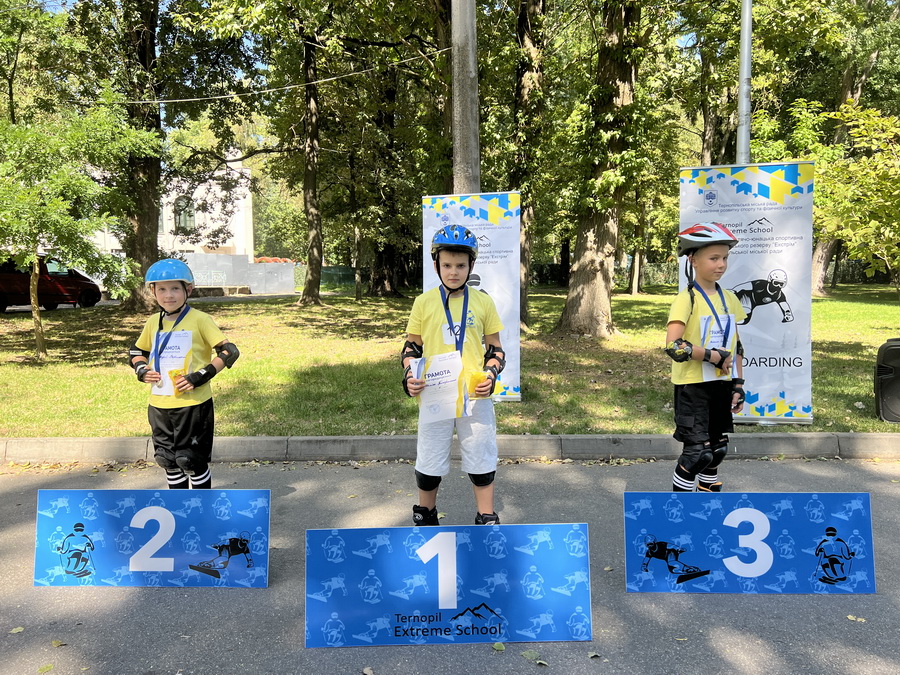 1 етап Кубка міста Тернополя з катання на роликових ковзанах 2025