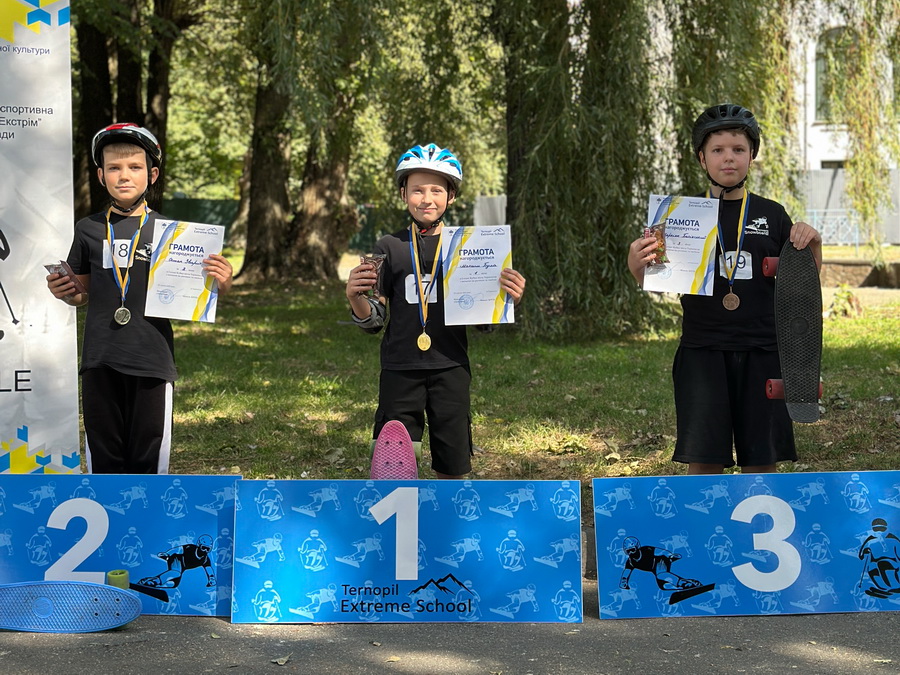 1 етап Кубка міста Тернополя з катання на  скейтах 2025