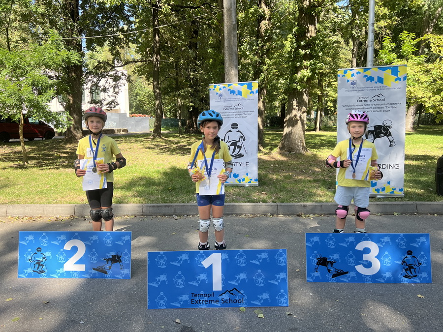 1 етап Кубка міста Тернополя з катання на роликових ковзанах 2025