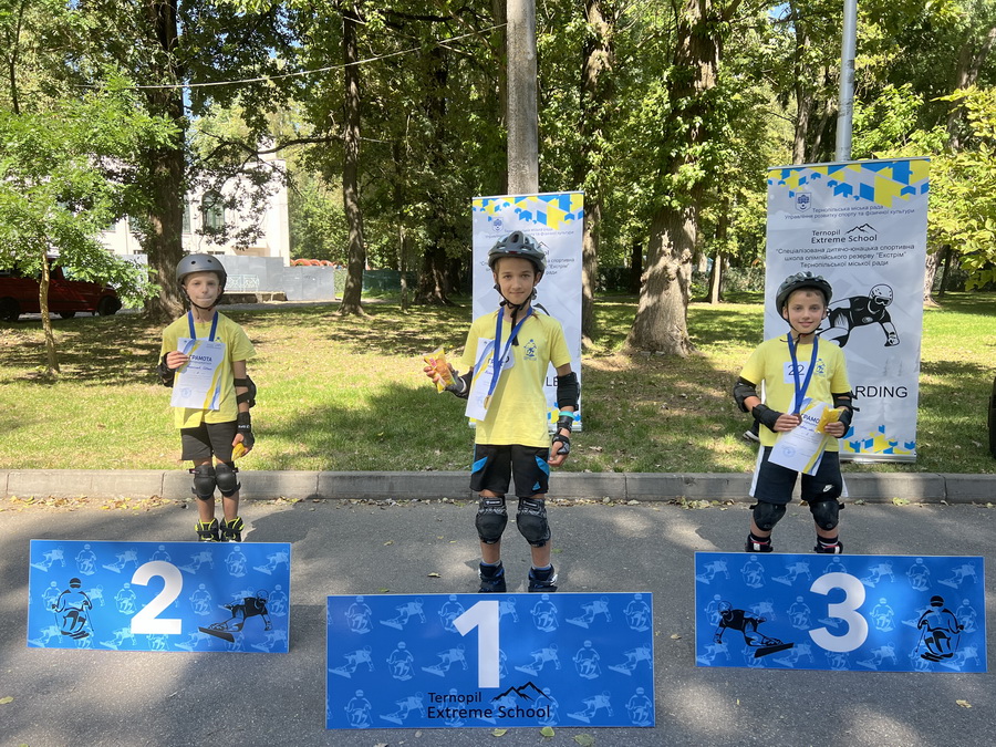 1 етап Кубка міста Тернополя з катання на роликових ковзанах 2025