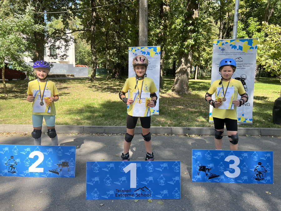 1 етап Кубка міста Тернополя з катання на роликових ковзанах 2025