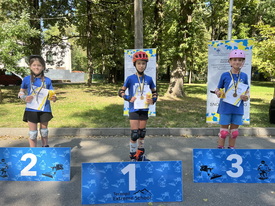 1 етап Кубка міста Тернополя з катання на роликових ковзанах 2025