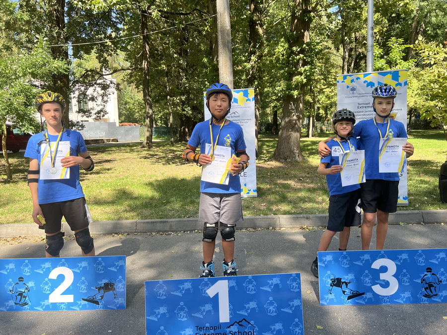 1 етап Кубка міста Тернополя з катання на роликових ковзанах 2025