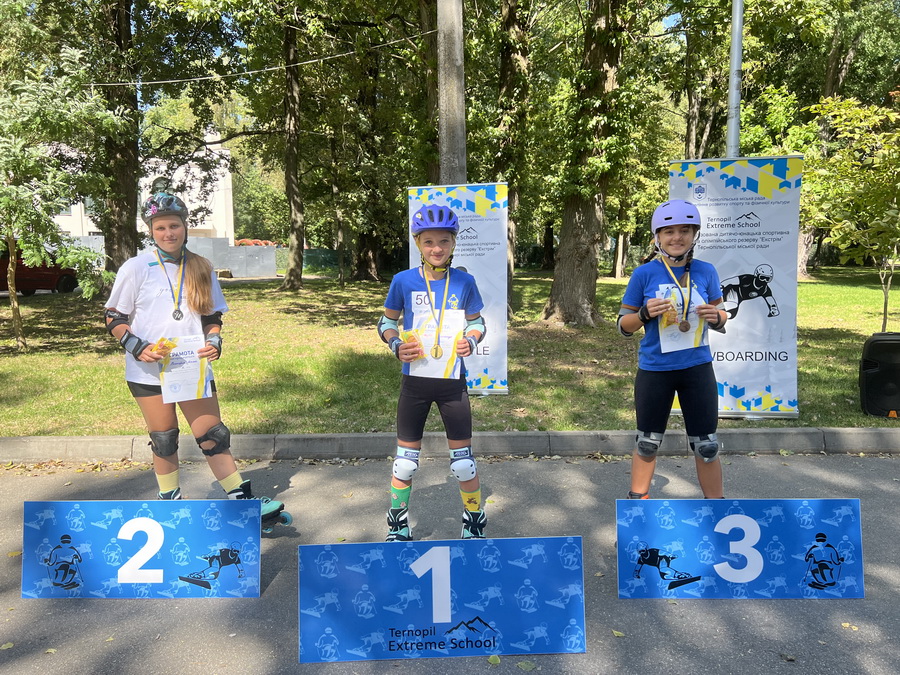 1 етап Кубка міста Тернополя з катання на роликових ковзанах 2025