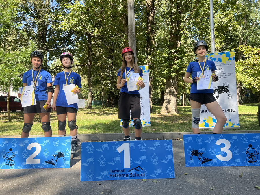 1 етап Кубка міста Тернополя з катання на роликових ковзанах 2025