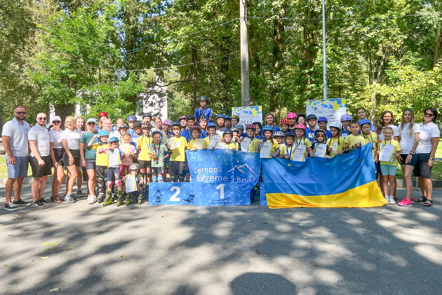 1 етап Кубка міста Тернополя з катання на роликових ковзанах та скейтах 2025
