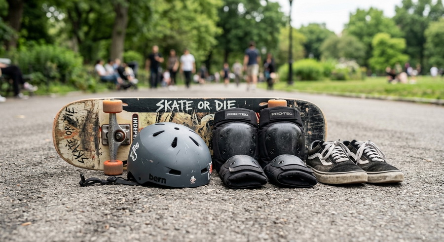 Що потрібно для початку: повний комплект скейтбординг спорядження?