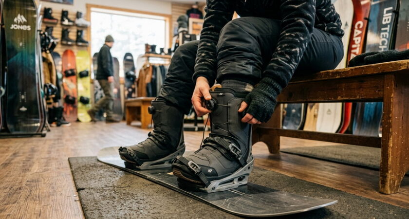 Як підібрати черевики для сноуборду?